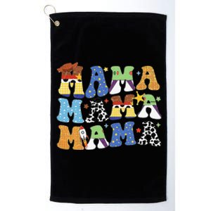 Toy Funny Story Mama Boy Mom Mothers Day Platinum Collection Golf Towel