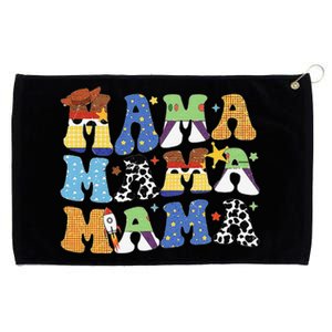 Toy Funny Story Mama Boy Mom Mothers Day Grommeted Golf Towel