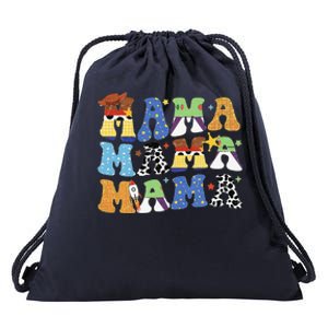 Toy Funny Story Mama Boy Mom Mothers Day Drawstring Bag