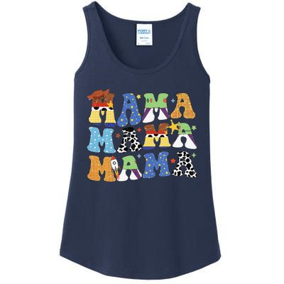 Toy Funny Story Mama Boy Mom Mothers Day Ladies Essential Tank