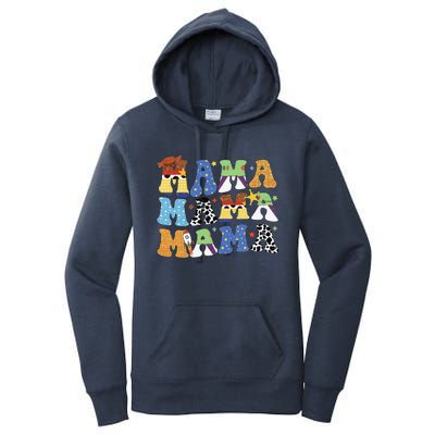 Toy Funny Story Mama Boy Mom Mothers Day Women's Pullover Hoodie