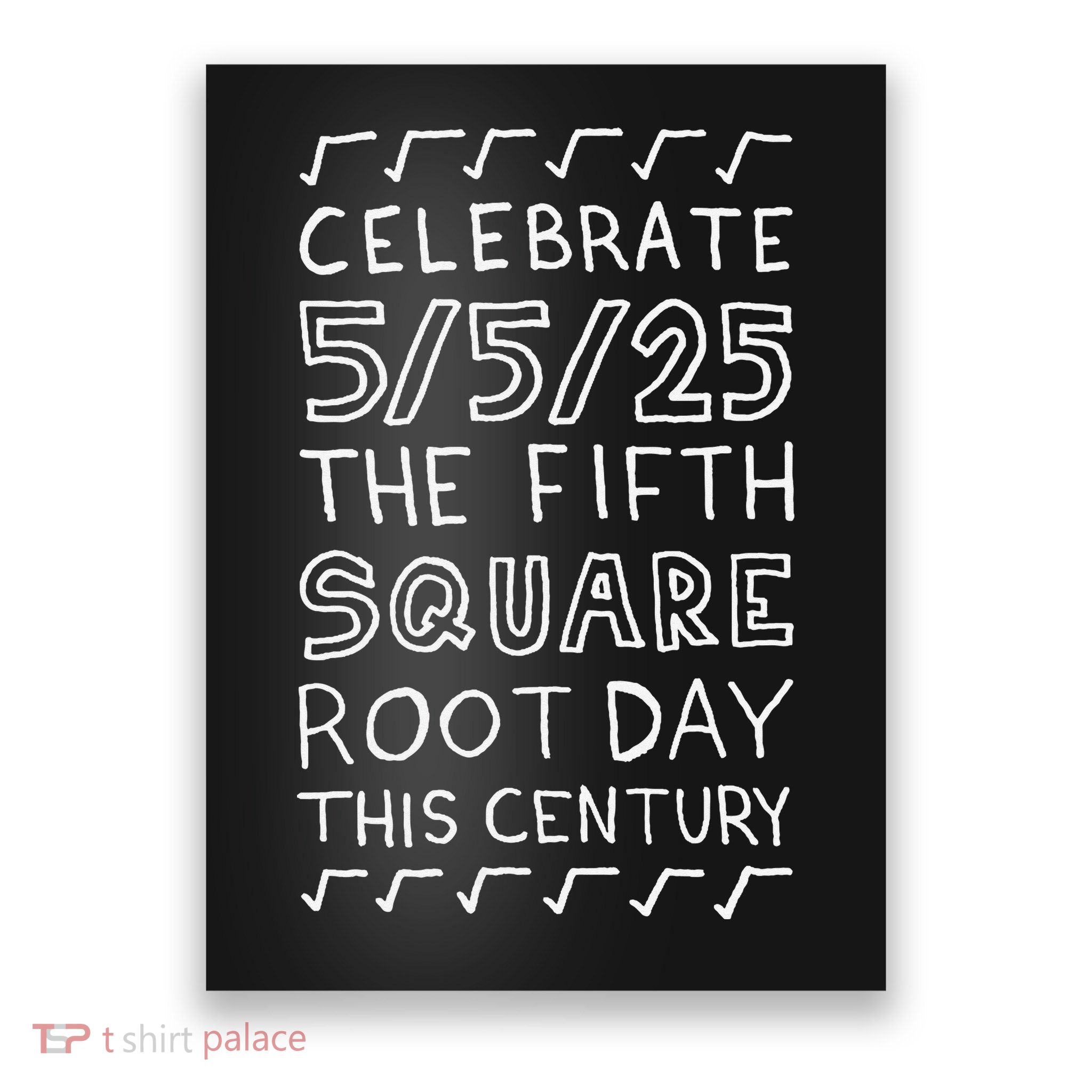 The Fifth Square Root Day 5525 Edition Gift Poster