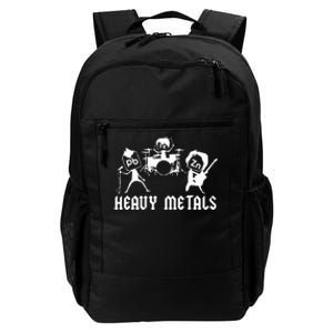 Teacher Funny Saying Heavy Metals Rocks Chemistry Daily Commute Backpack