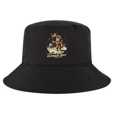 Training For Space Astronaut in Training Cat Lover Cool Comfort Performance Bucket Hat