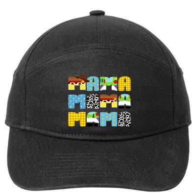 Toy Funny Story Mama Mom Mothers Day 7-Panel Snapback Hat