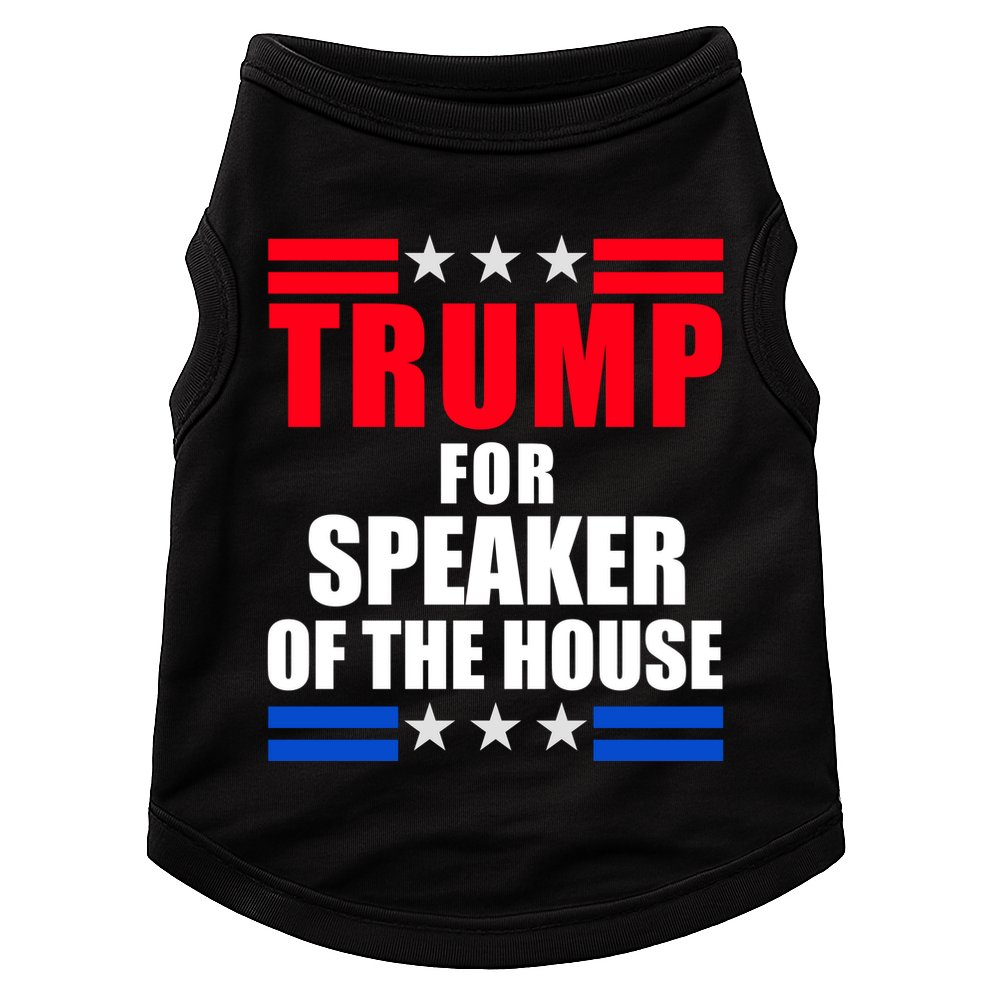 Trump For Speaker Of The House Doggie Tank