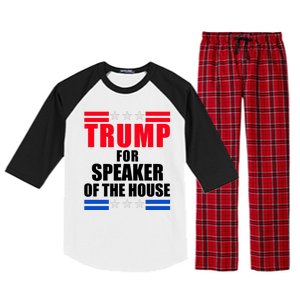 Trump For Speaker Of The House Raglan Sleeve Pajama Set