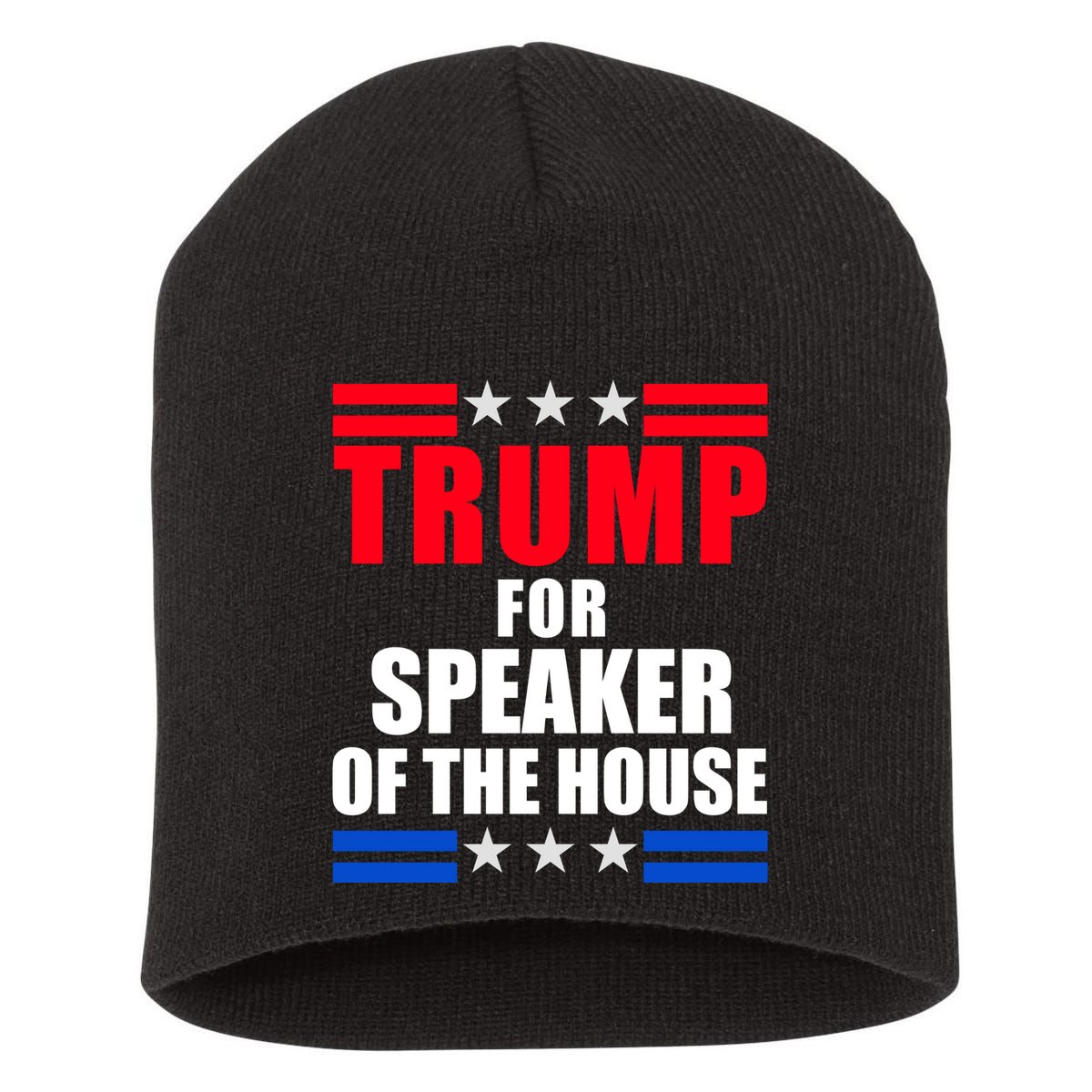 Trump For Speaker Of The House Short Acrylic Beanie