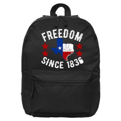 Texas Freedom Since 16 in Basic Backpack