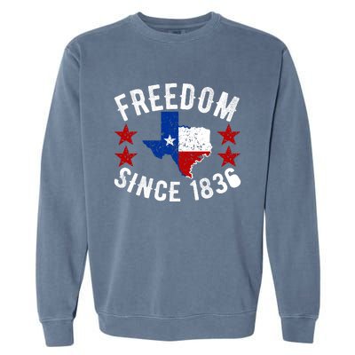 Texas Freedom Since Garment-Dyed Sweatshirt