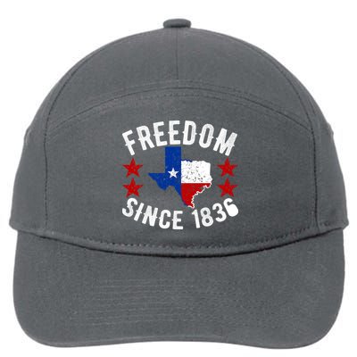 Texas Freedom Since 7-Panel Snapback Hat