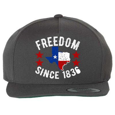 Texas Freedom Since Wool Snapback Cap