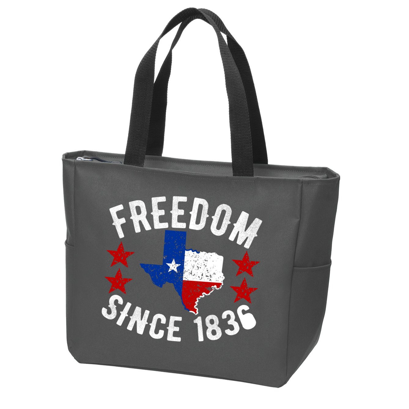 Texas Freedom Since Zip Tote Bag