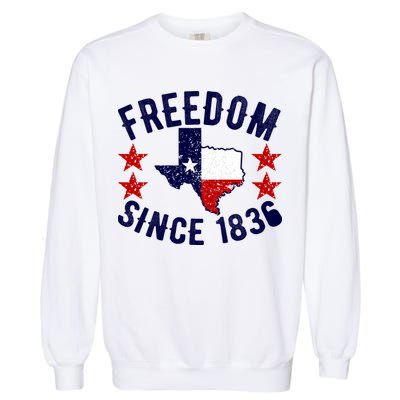 Texas Freedom Since Garment-Dyed Sweatshirt