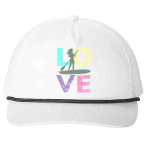 Top Fun Stand Up Paddle Board Love 2 Snapback Five-Panel Rope Hat