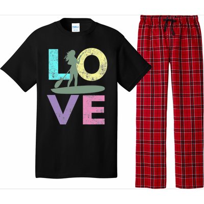 Top Fun Stand Up Paddle Board Love 2 Pajama Set