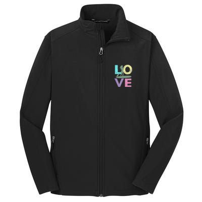 Top Fun Stand Up Paddle Board Love 2 Core Soft Shell Jacket