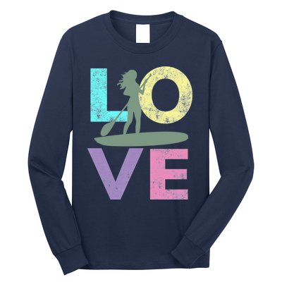 Top Fun Stand Up Paddle Board Love 2 Long Sleeve Shirt