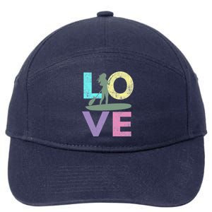 Top Fun Stand Up Paddle Board Love 2 7-Panel Snapback Hat