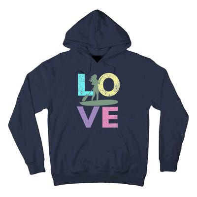 Top Fun Stand Up Paddle Board Love 2 Tall Hoodie