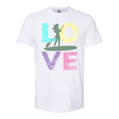 Top Fun Stand Up Paddle Board Love 2 Softstyle CVC T-Shirt