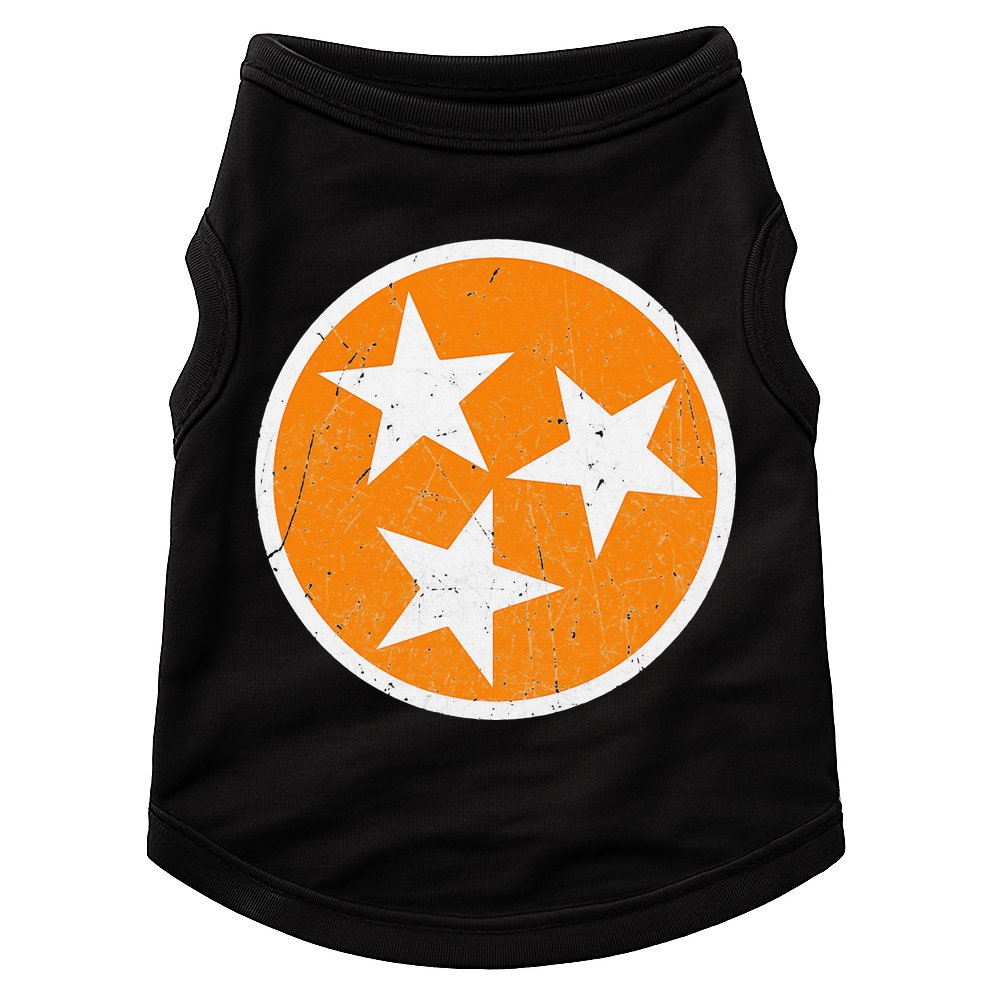 Tennessee Flag State Vintage Style Doggie Tank