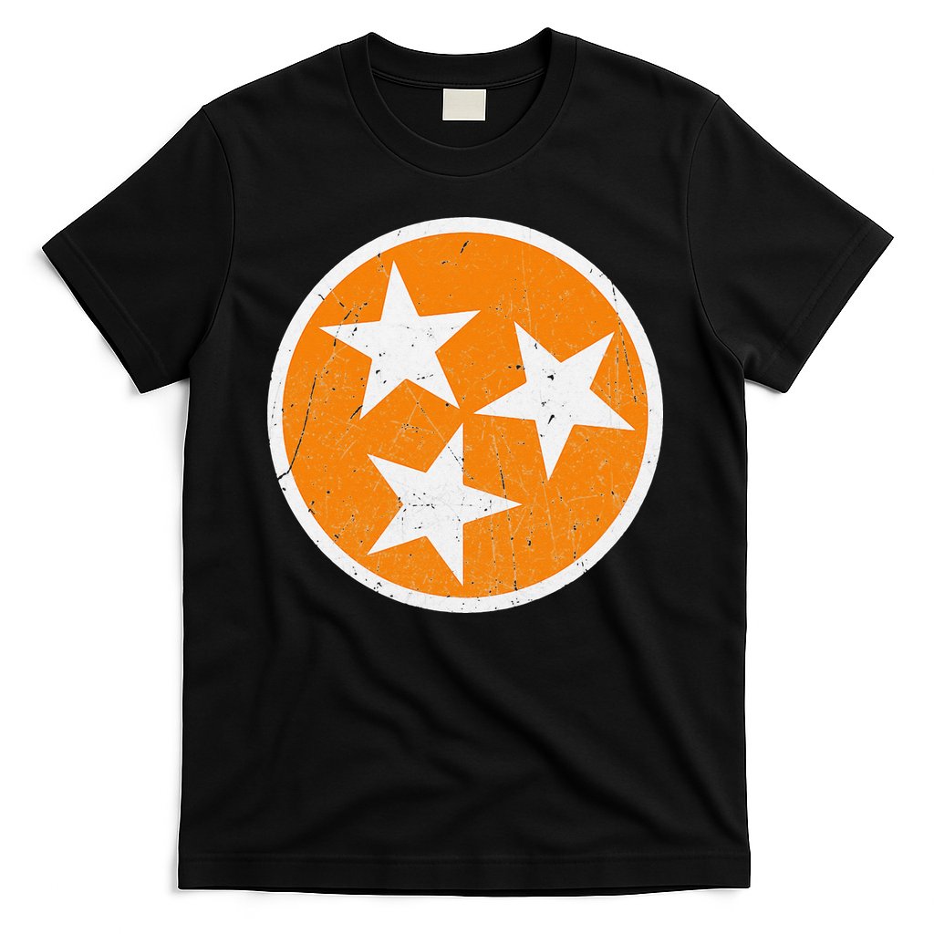 Tennessee Flag State Vintage Style T-Shirt