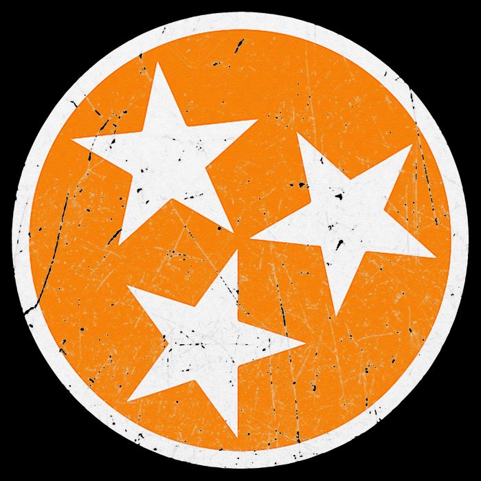 Tennessee Flag State Vintage Style Backpack