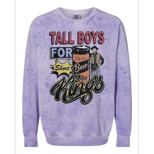 Tall For Short Kings Colorblast Crewneck Sweatshirt