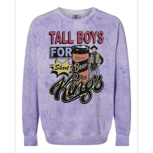 Tall for short kings Colorblast Crewneck Sweatshirt