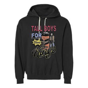 Tall for short kings Garment-Dyed Fleece Hoodie