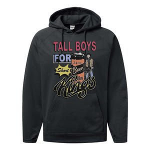 Tall for short kings Performance Fleece Hoodie