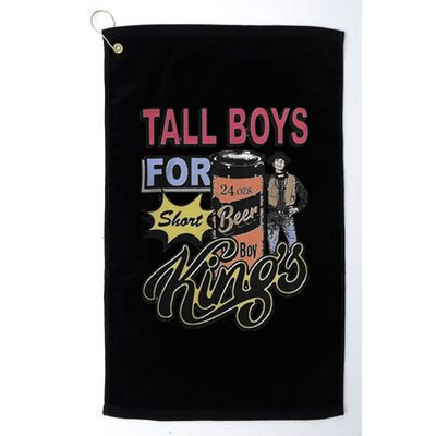 Tall for short kings Platinum Collection Golf Towel