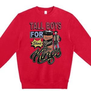 Tall for short kings Premium Crewneck Sweatshirt