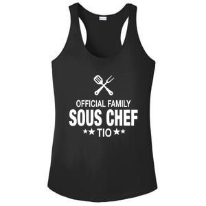 Tio Family Sous Chef Funny Cooking Tio Funny Gift Ladies PosiCharge Competitor Racerback Tank