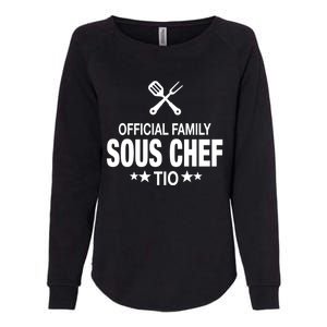 Tio Family Sous Chef Funny Cooking Tio Funny Gift Womens California Wash Sweatshirt