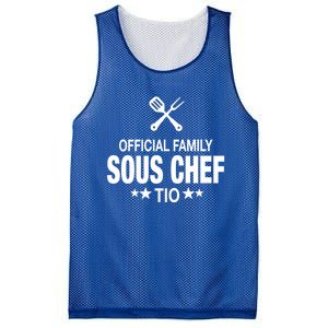 Tio Family Sous Chef Funny Cooking Tio Funny Gift Mesh Reversible Basketball Jersey Tank