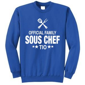 Tio Family Sous Chef Funny Cooking Tio Funny Gift Tall Sweatshirt