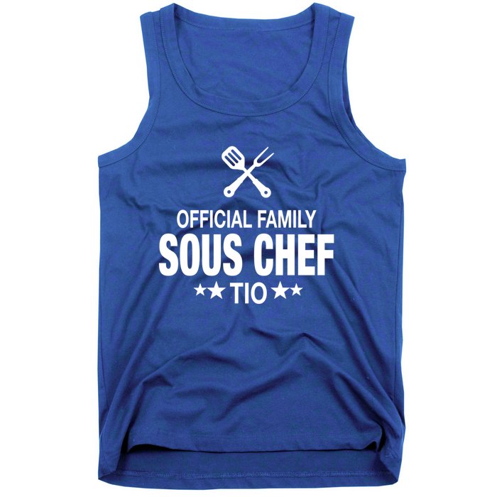 Tio Family Sous Chef Funny Cooking Tio Funny Gift Tank Top