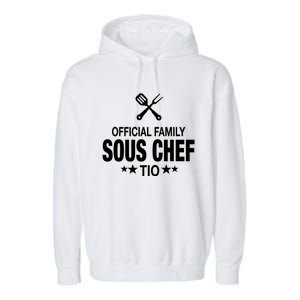 Tio Family Sous Chef Funny Cooking Tio Funny Gift Garment-Dyed Fleece Hoodie