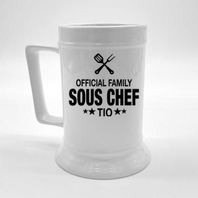 Tio Family Sous Chef Funny Cooking Tio Funny Gift Beer Stein