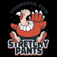 Thankful For Stretchy Pants Funny Turkey Impact Tech Backpack