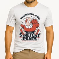 Thankful For Stretchy Pants Funny Turkey Cooling Performance Crew T-Shirt