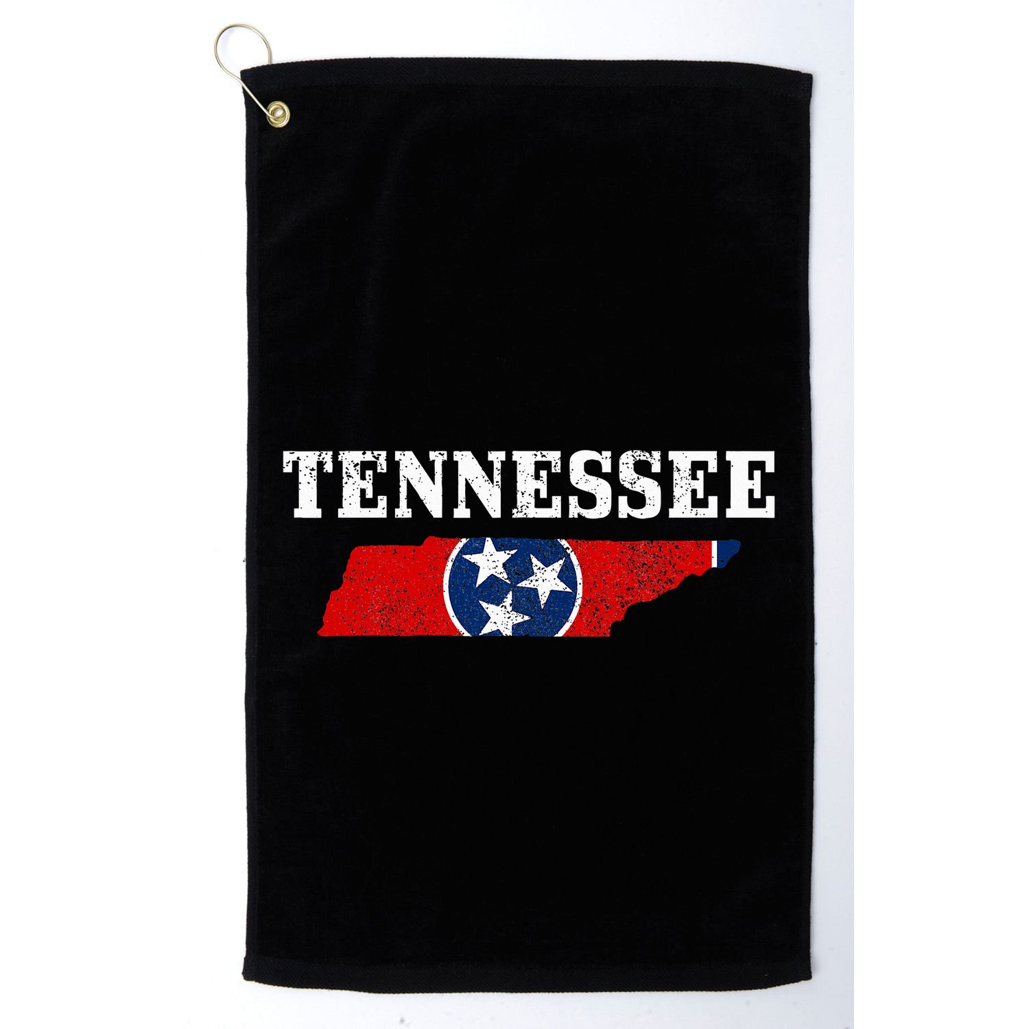 Tennessee Flag State Map Pride Vintage Nashville Tn Golf Towel