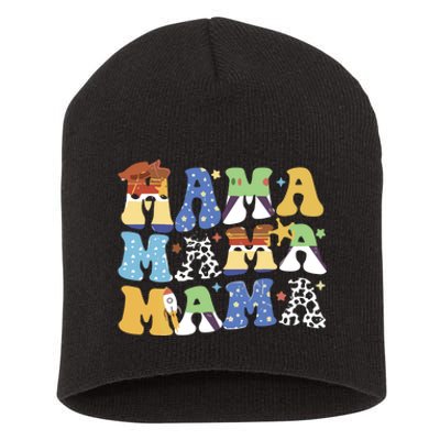 Toy Funny Story Mama Mom Mothers Day Short Acrylic Beanie