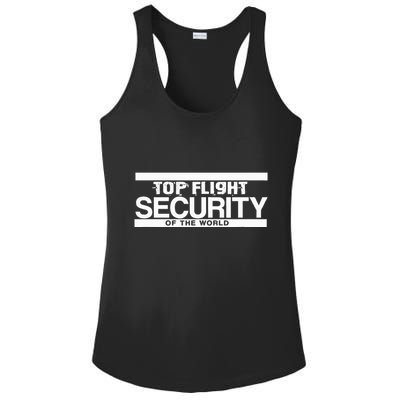 Top Flight Security Funny Friday Ladies PosiCharge Competitor Racerback Tank