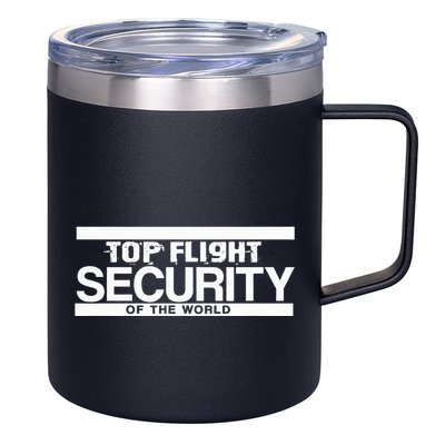 Top Flight Security Funny Friday 12oz Stainless Steel Coffee Mug