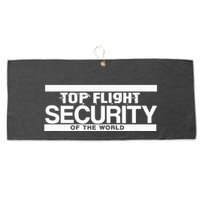 Top Flight Security Funny Friday Large Microfiber Waffle Golf Towel