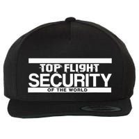 Top Flight Security Funny Friday Wool Snapback Cap