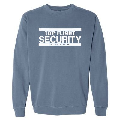 Top Flight Security Funny Friday Garment-Dyed Sweatshirt